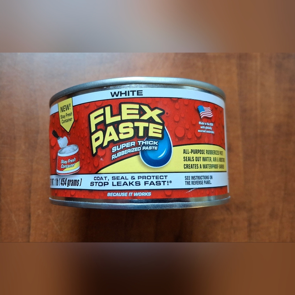 Flex Seal Flex Paste Super Thick Waterproof Rubberized Paste - White